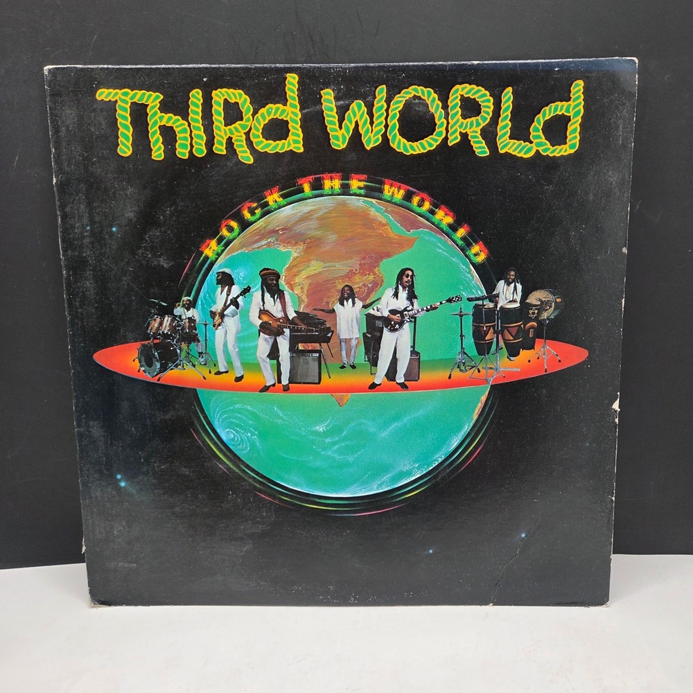 Third World Rock The World Vinyl LP 1981 Reggae Columbia FC 37402 Vintage 12"